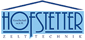 Logo Hofstetter Zelttechnik